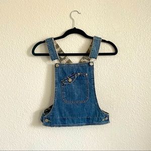 Jean top with front pocket